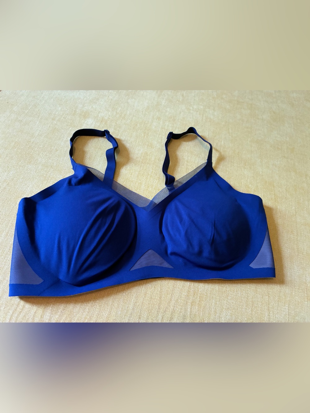 HoneyLove brand, size large,blue, Seamless Wireless Bra, comfortable soft fabric